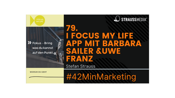 42MinMarketing I focus my life App
